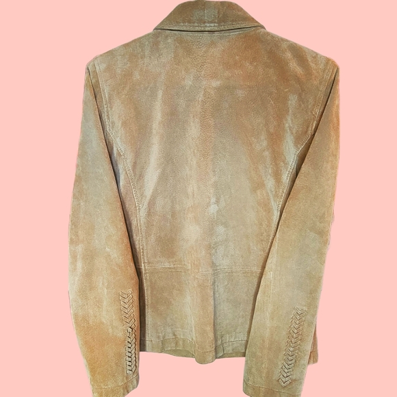 St Johns Bay * Washable Suede * Small * Full Zipper * Braid Detail * 2 Pockets * - Picture 6 of 10